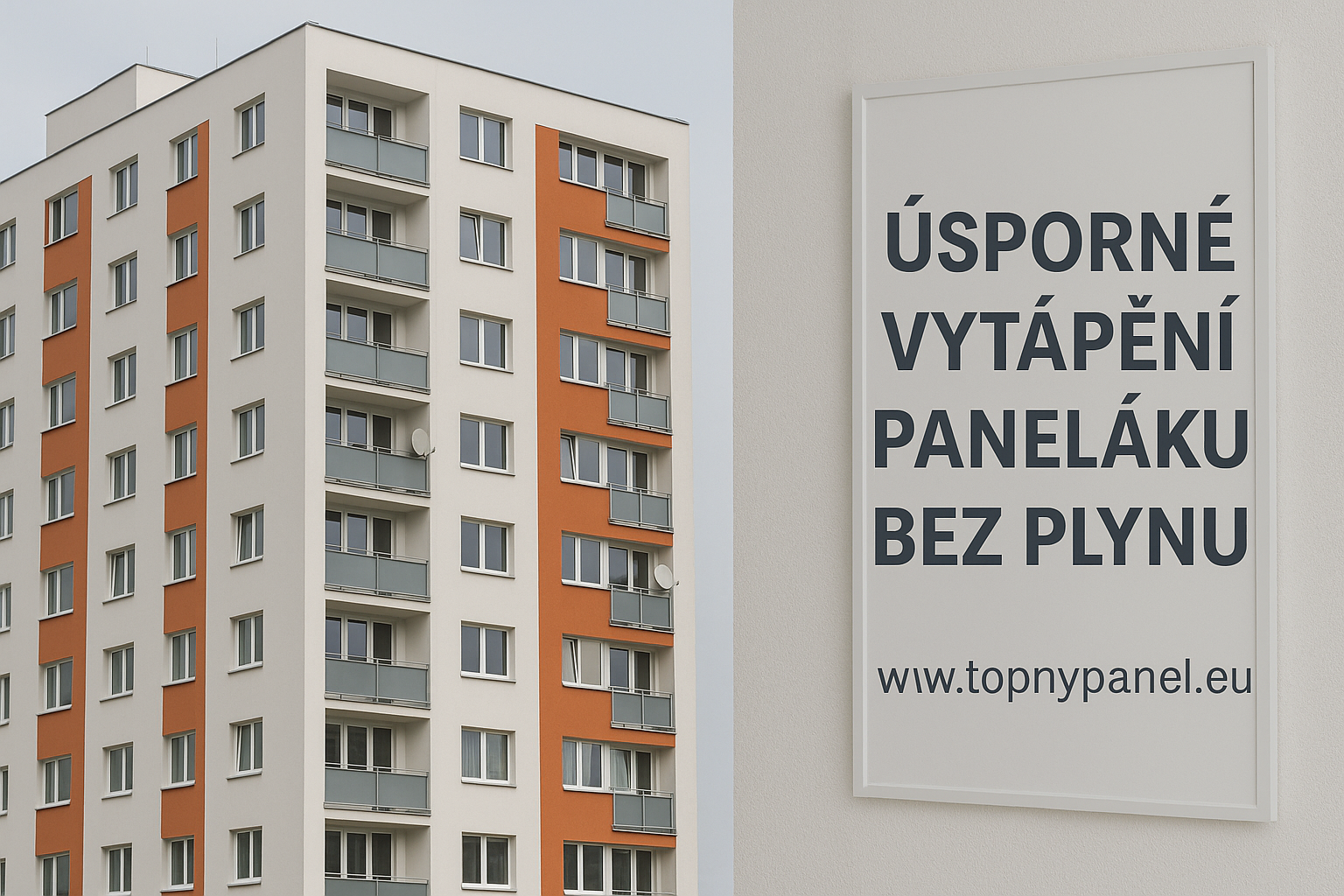 Úsporné Vytápění Paneláku Bez Plynu  TopnýPanel.eu