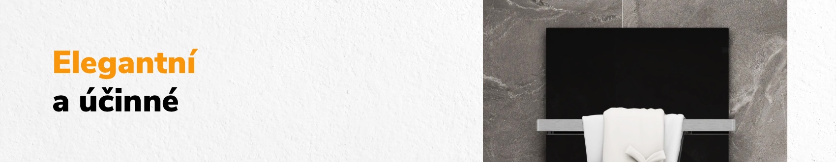 černé skleněné infrapanely