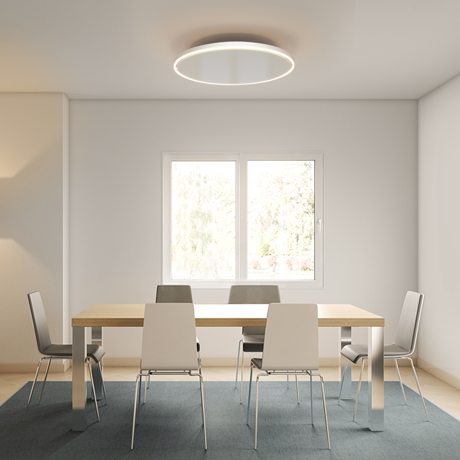 kulatý výkonný topný panel