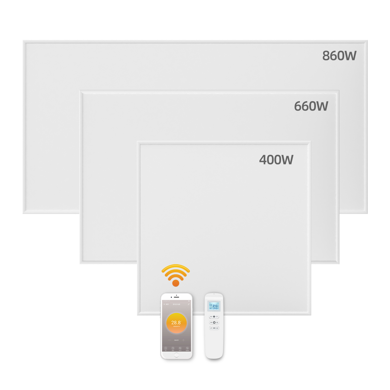 stropní infrapanel s wifi