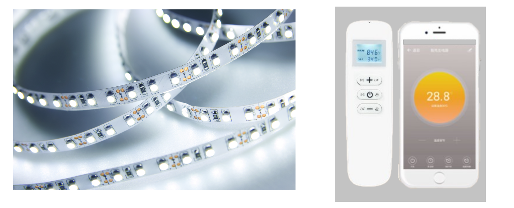 Panely M-LH detail foto ovladač