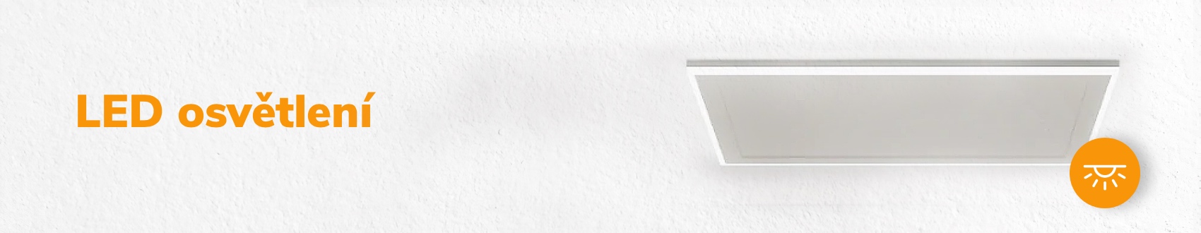 stropní infrapanel s LED osvětlením