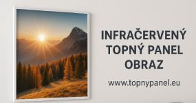 Infračervený topný panel obraz s vlastním potiskem | TopnýPanel.eu