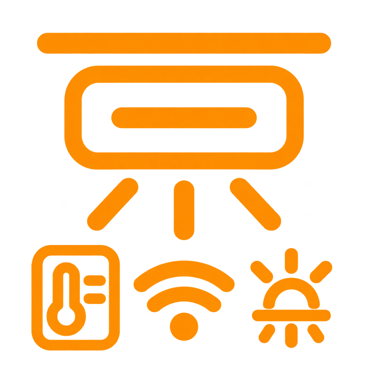 Termostat + WiFi + LED