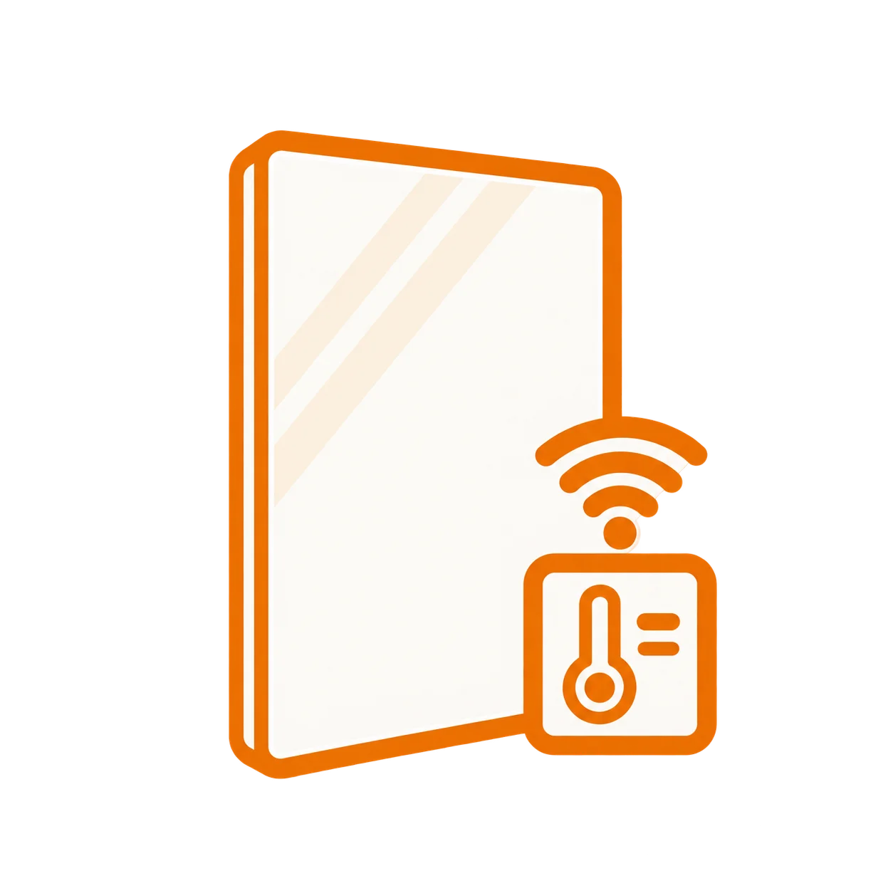 Bezrámové | WiFi termostat