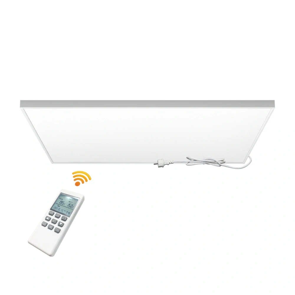 ByeCold | Stropní infrapanel | S termostatem | 660W | 105x60 cm | Dálkový ovladač | Výhřevnost 12m² | 4H1006