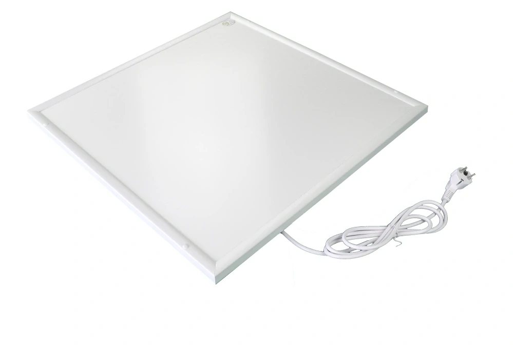 ByeCold | Stropní  infrapanel | Ultratenký | 450W | 60x60 cm | Bez termostatu | Výhřevnost 8m² | HH0606