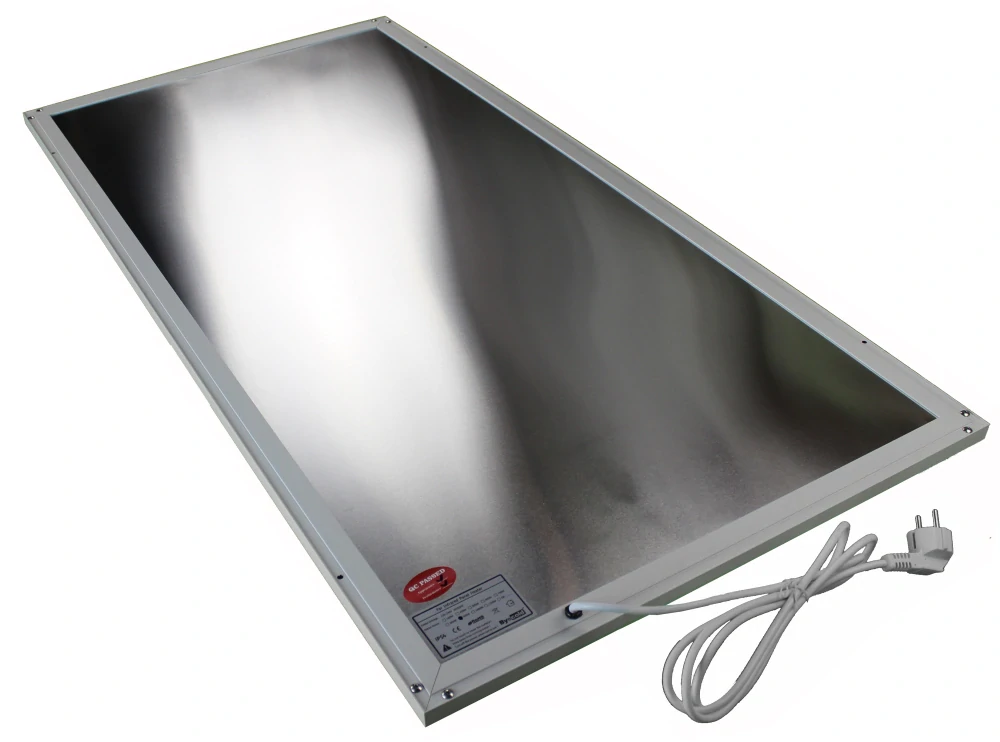 ByeCold | Stropní infrapanel | Ultratenký | 900W | 120x60 cm | Bez termostatu | Výhřevnost 16,5m² | HH1206