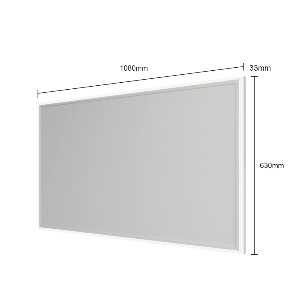 ByeCold | Stropní infrapanel | LED světlo | 660W | 108x63 cm | Dálkový ovladač | Výhřevnost 12m² | HH1006L