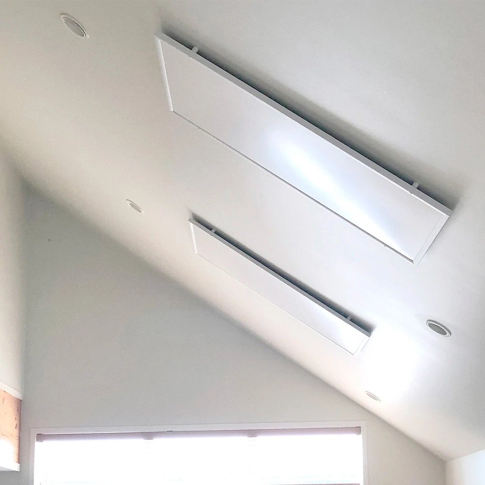 ByeCold | Stropní infrapanel | Ultratenký | 700W | 100x60 cm | Bez termostatu | Výhřevnost 12,5m² | HH1006