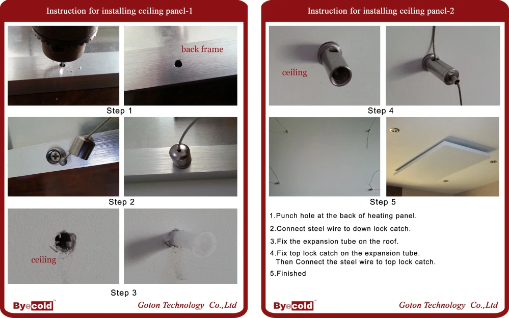 Stropní montážní sada KIT1