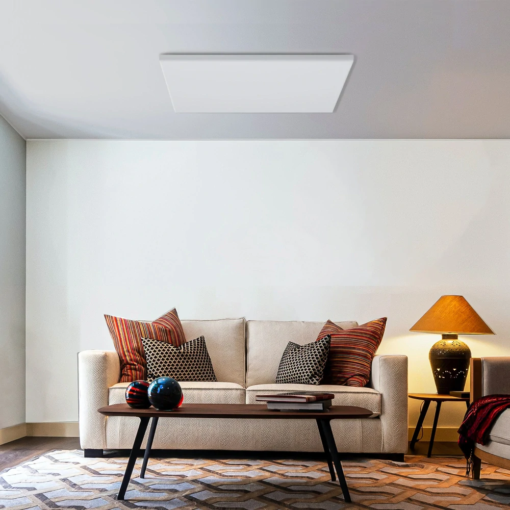 ByeCold | Stropní infrapanel | Ultratenký | 1400W | 180x60 cm | Bez termostatu | Výhřevnost 24m² | HH1806