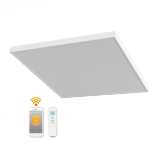 ByeCold | Stropní infrapanel | WiFi termostat | 400W | 59x59 cm | Dálkový ovladač | Výhřevnost 7,2m² | IGT2-4H0606