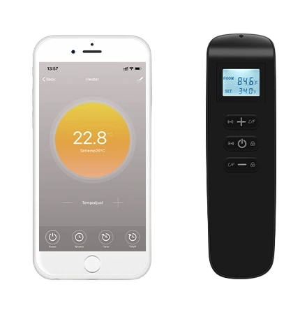 ovládání infrapanelů