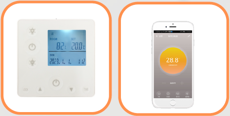wifi termostat a mobil ovladani