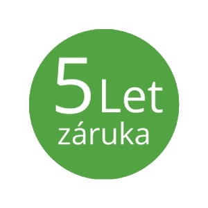 5 let záruka na topný panel